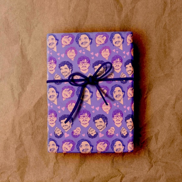 Pedro Pascal Wrapping Paper - Picture 2 of 2